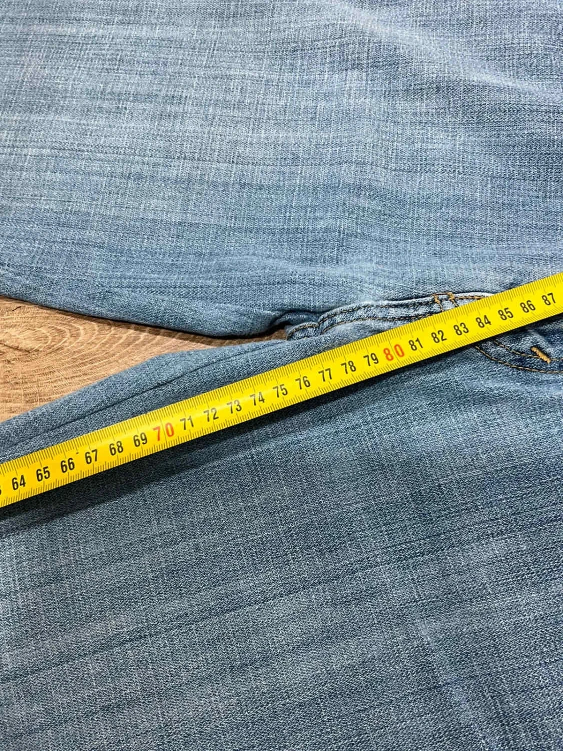Jean Levi's 515 Boot Cut Taille 12 Long Vintage Bleu Clair Lvf 030 – photo 16